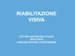 Riabilitazione Visiva