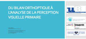 Du bilan orthoptique à l’analyse de la perception visuelle primaire