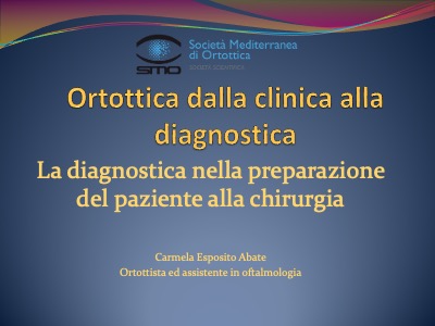 La diagnostica nella preparazione del paziente alla chirurgia